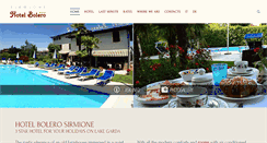 Desktop Screenshot of hotelbolero.it